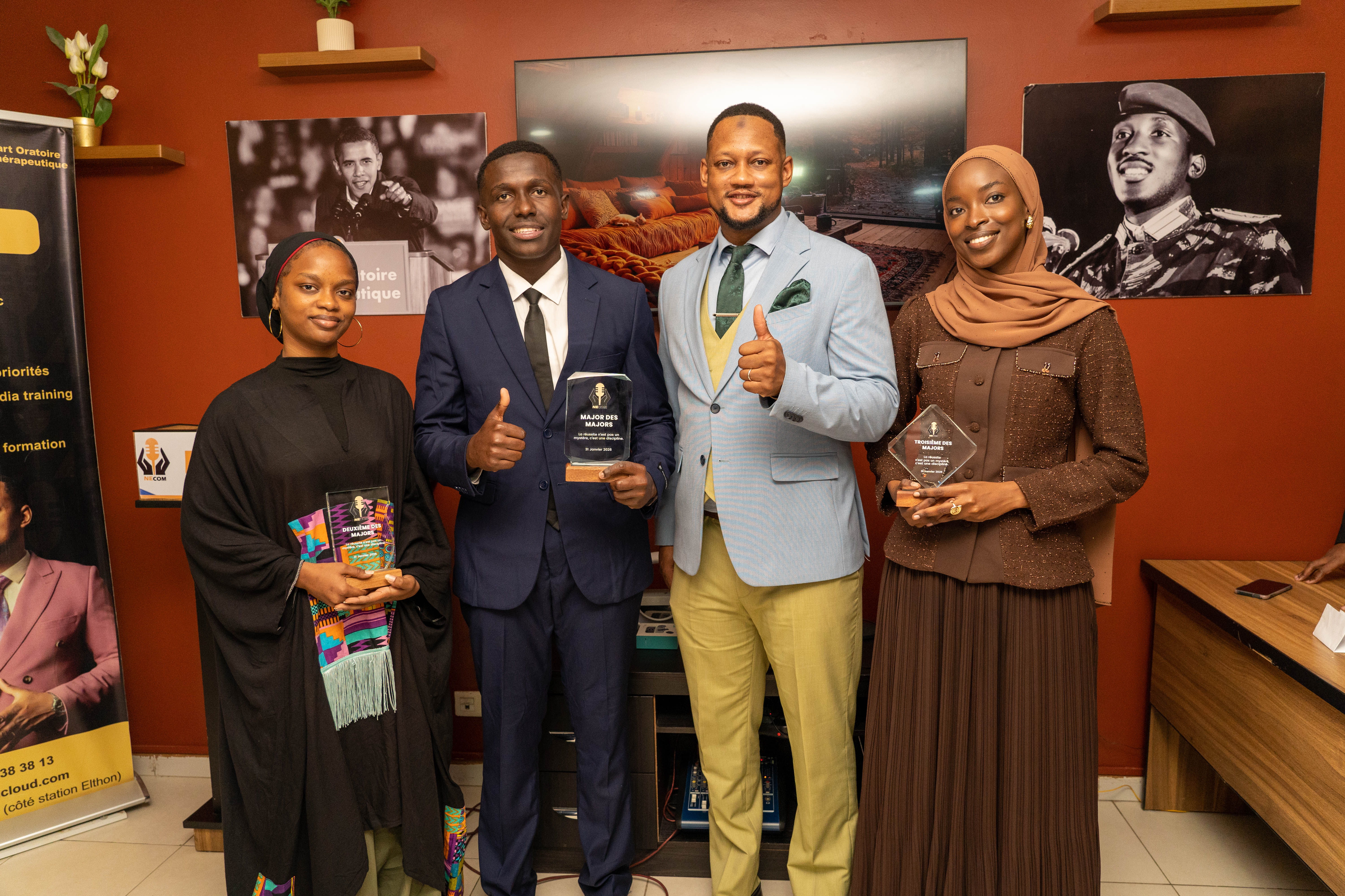 NECO-CONCOURS – Le trophée des Majors : l’excellence confirmée